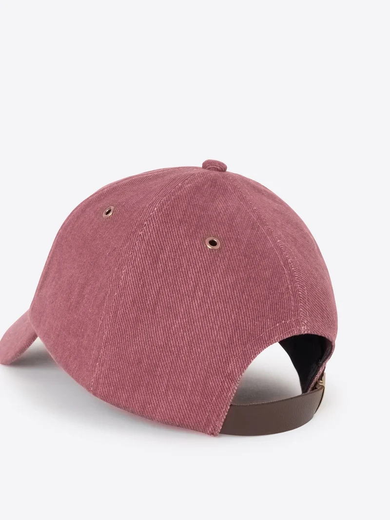 Casquette baseball en twill