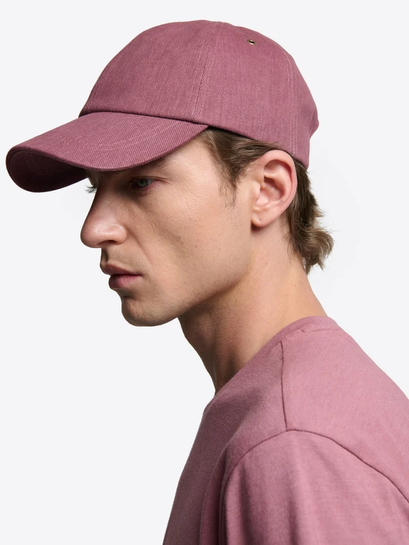 Casquette baseball en twill