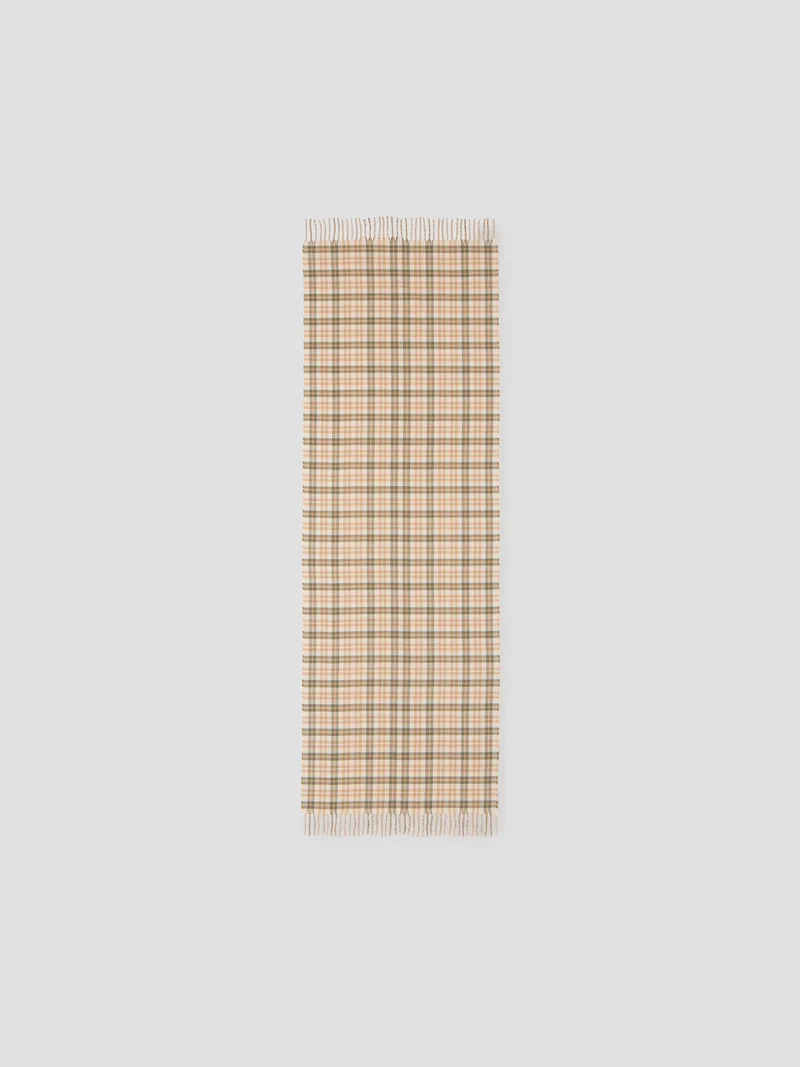 Echarpe plaid à carreaux
