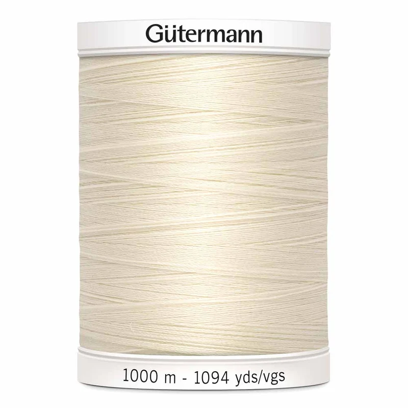 Gütermann | Fil Tout Coudre | 1000 m | #022 | Coquille d'Oeuf