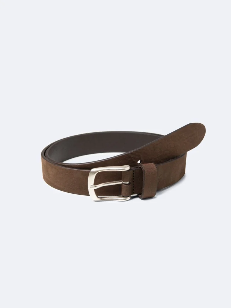 Ceinture en cuir lisse