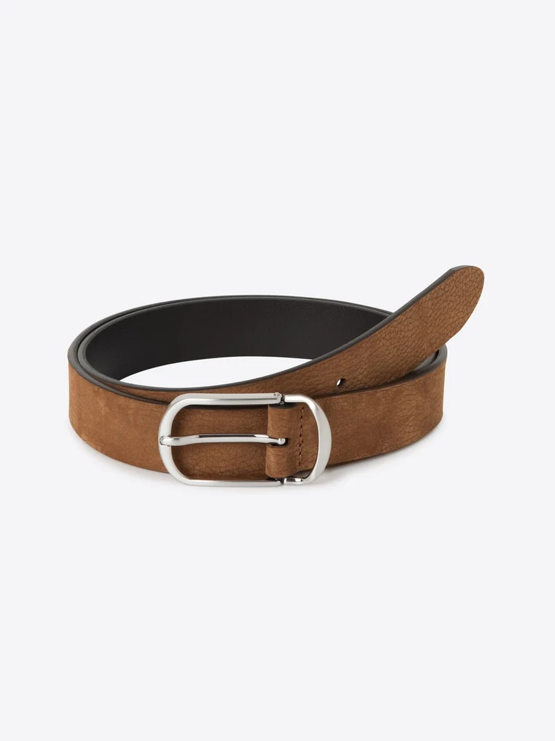 Ceinture en cuir grainé