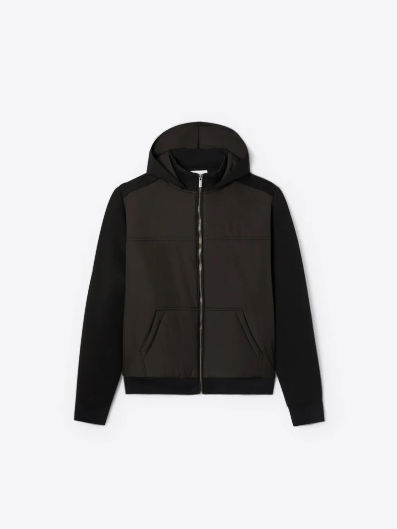 Sweat à capuche matelassé