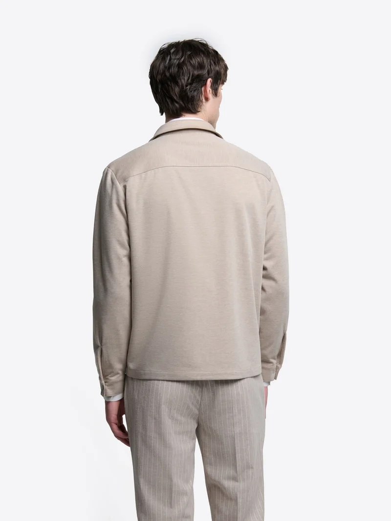 Sweat col chemise