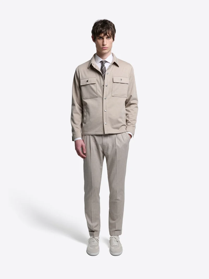 Sweat col chemise