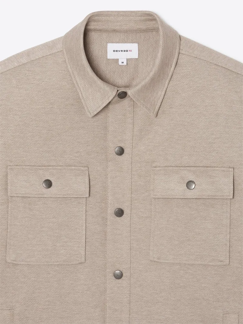 Sweat col chemise