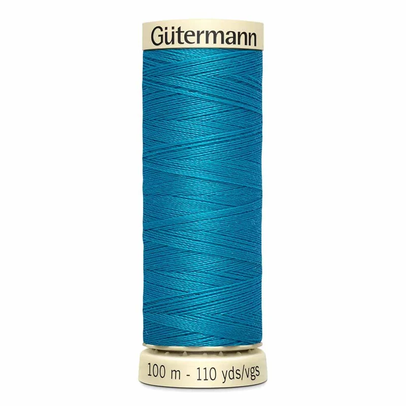 Gütermann | Fil Sew-All | 100m | #621 | Bleu Rivière