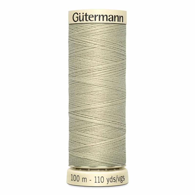 Gütermann | Fil Tout Coudre | 100m | #522 | Barbe de Maïs