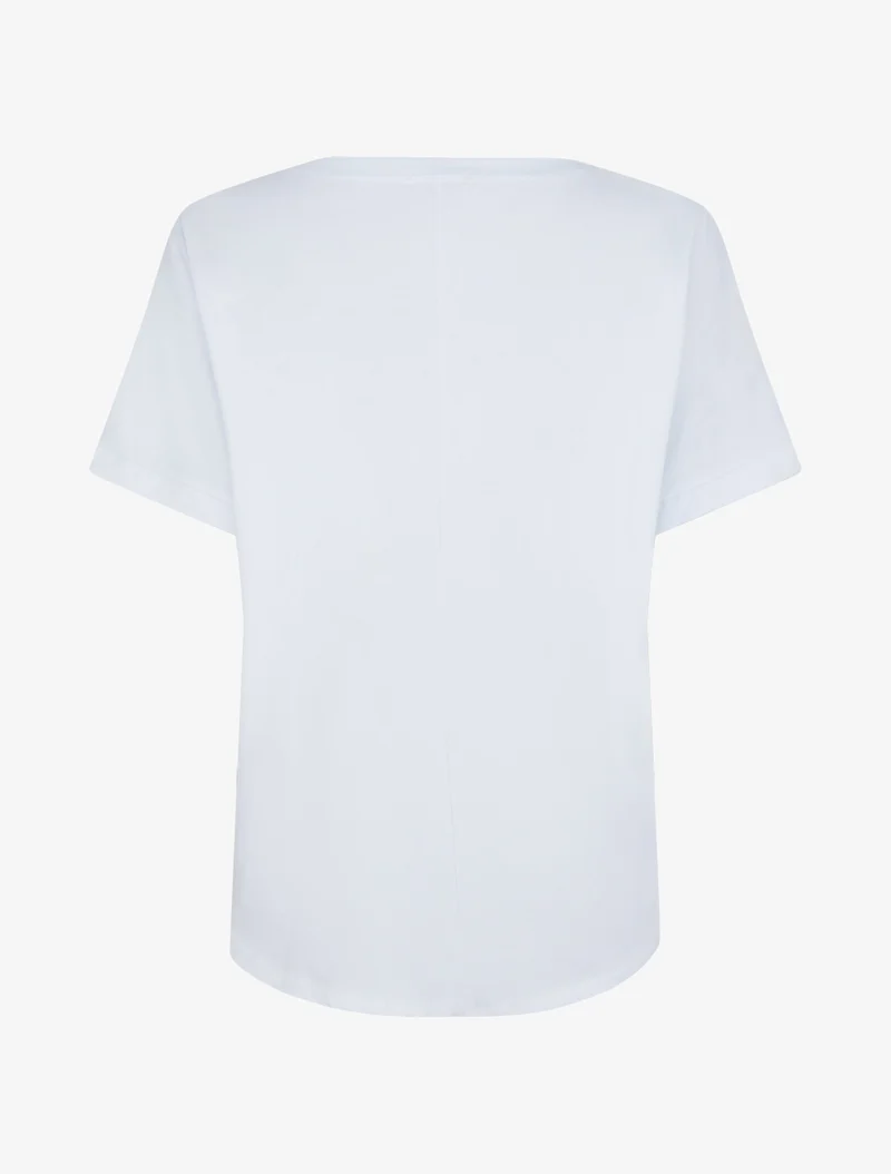 T-shirt motif étoile - Blanc