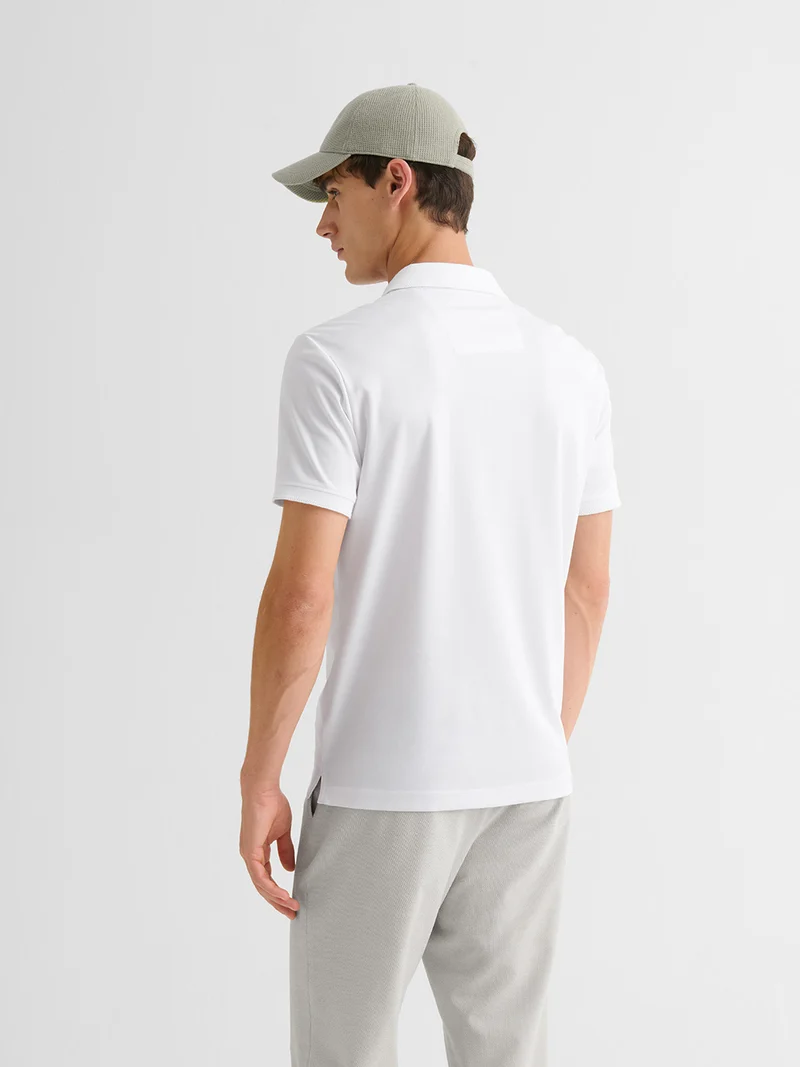 Polo boutonné