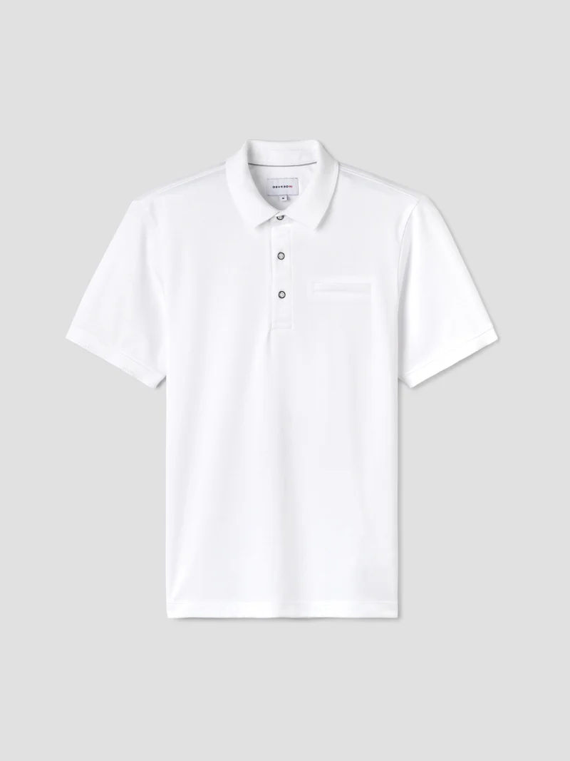 Polo boutonné