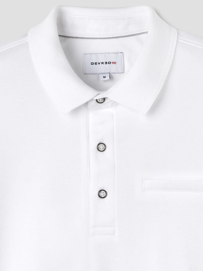 Polo boutonné