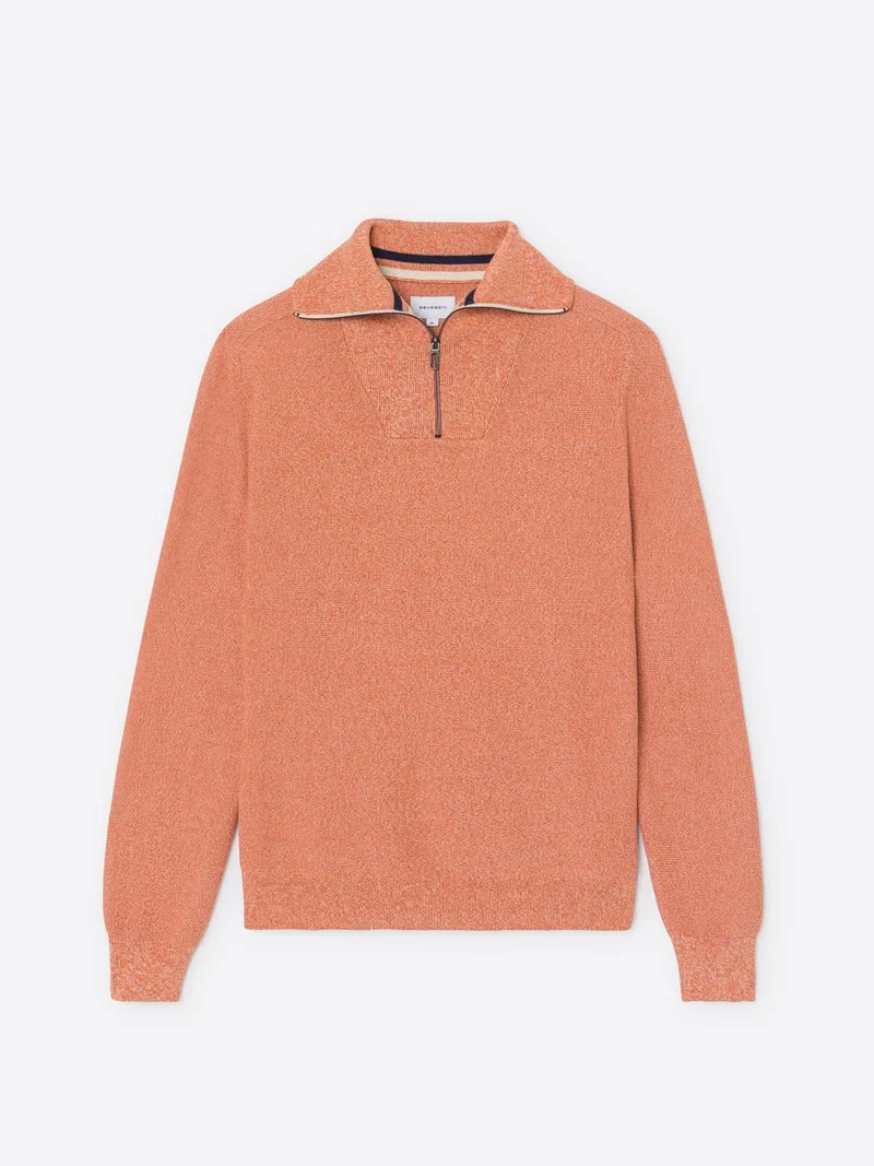 Pull col camionneur en coton bio
