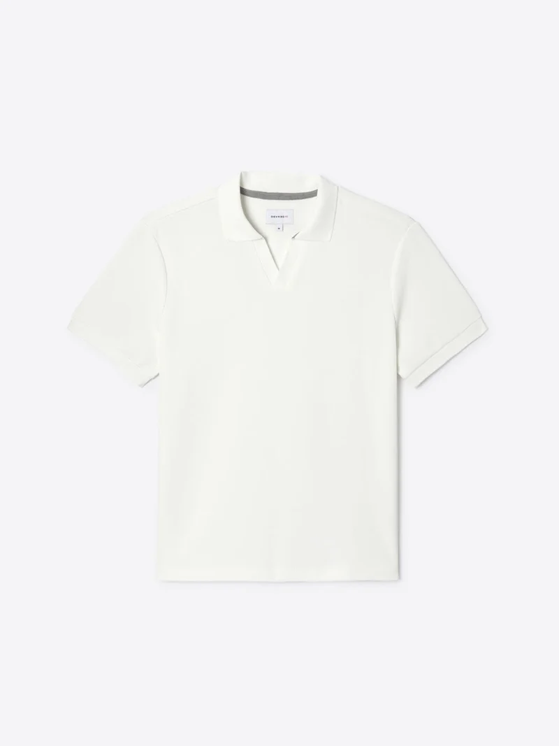 Polo regular en jacquard