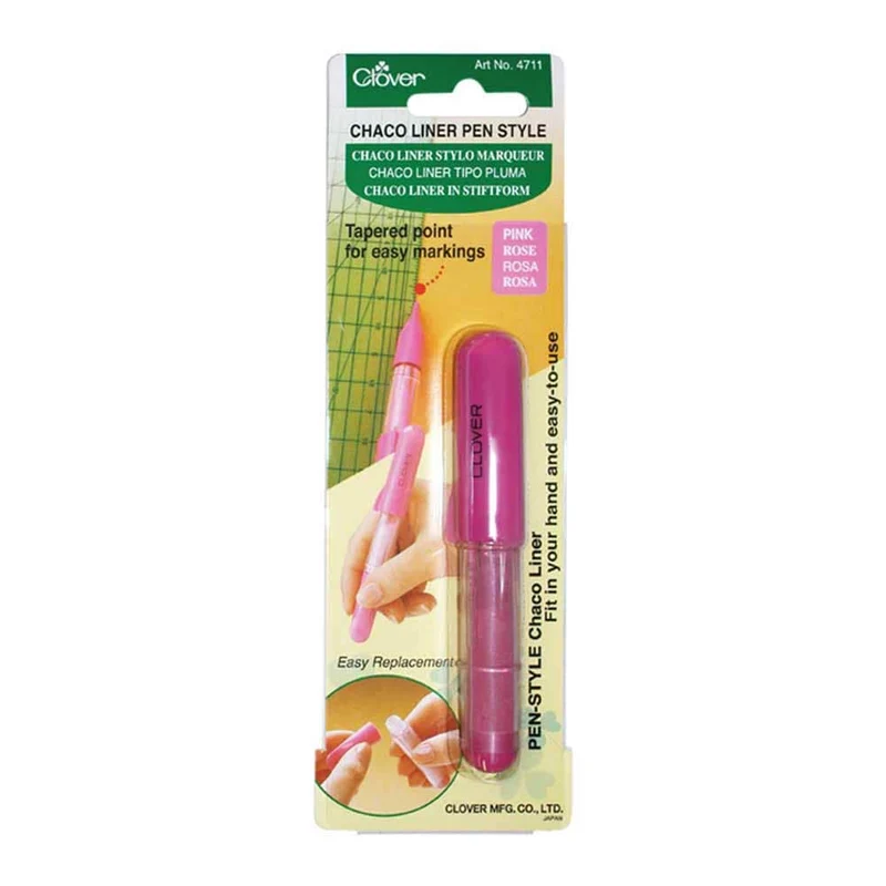 CLOVER | Stylo Chaco Liner | Marqueur à craie pour tissu