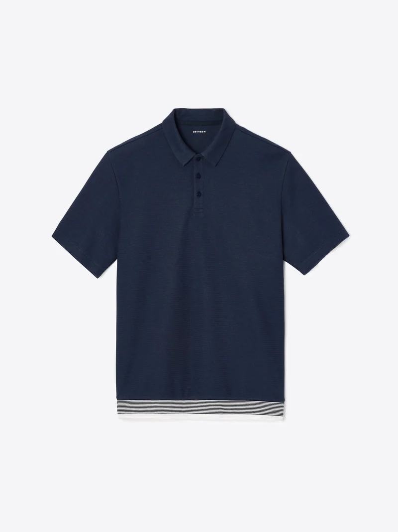 Polo boutonné