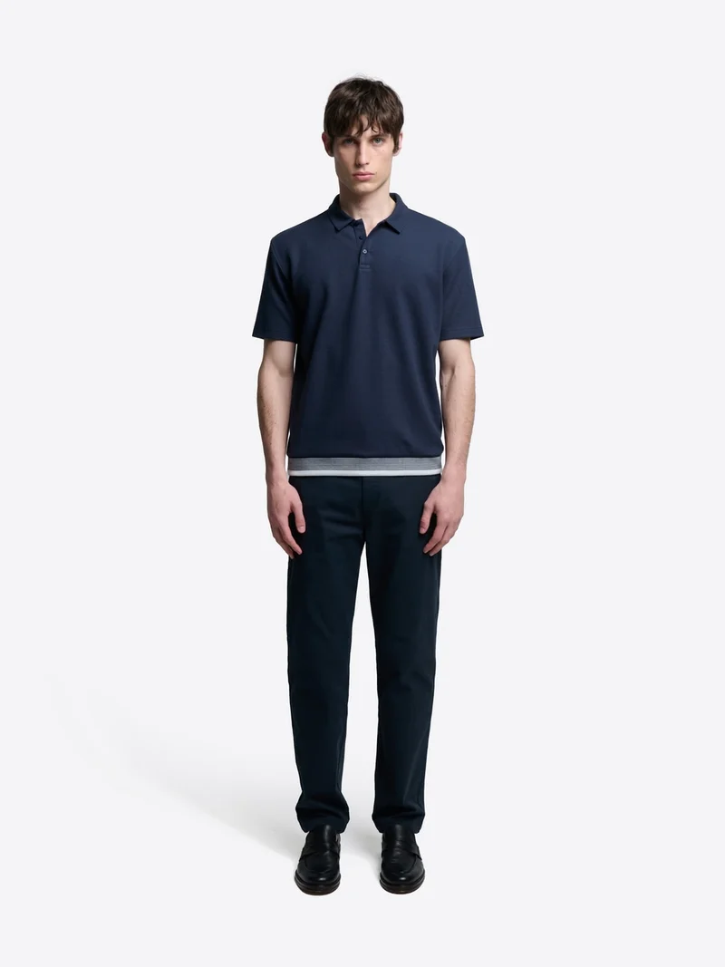 Polo boutonné