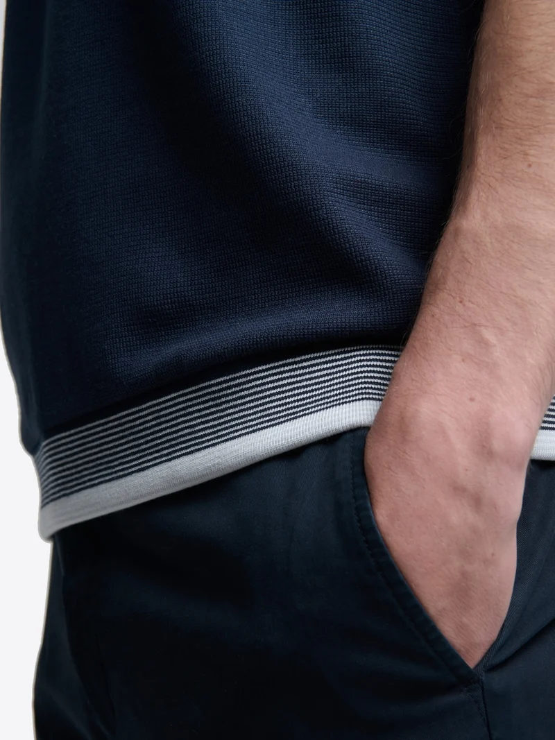 Polo boutonné