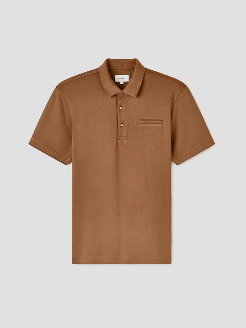 Polo boutonné