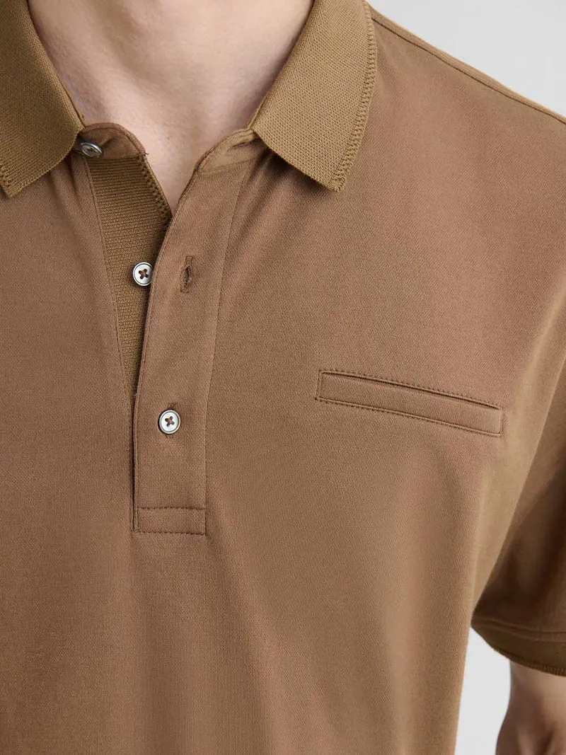 Polo boutonné