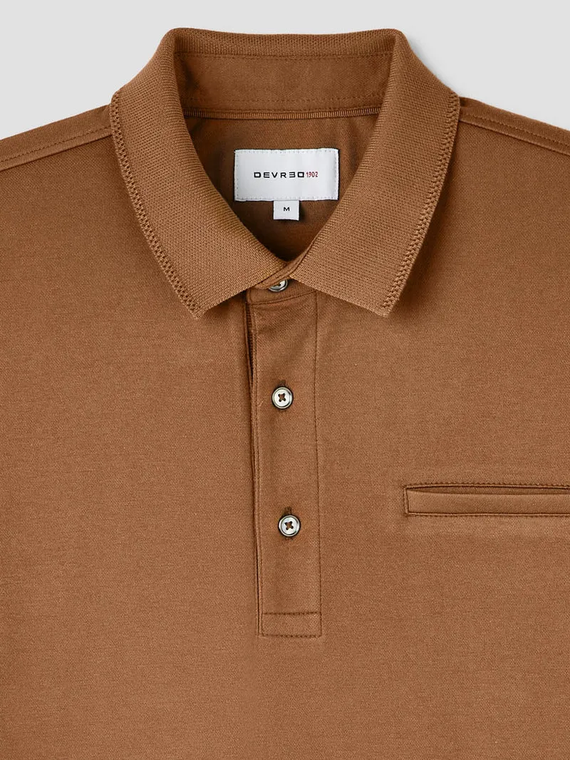 Polo boutonné