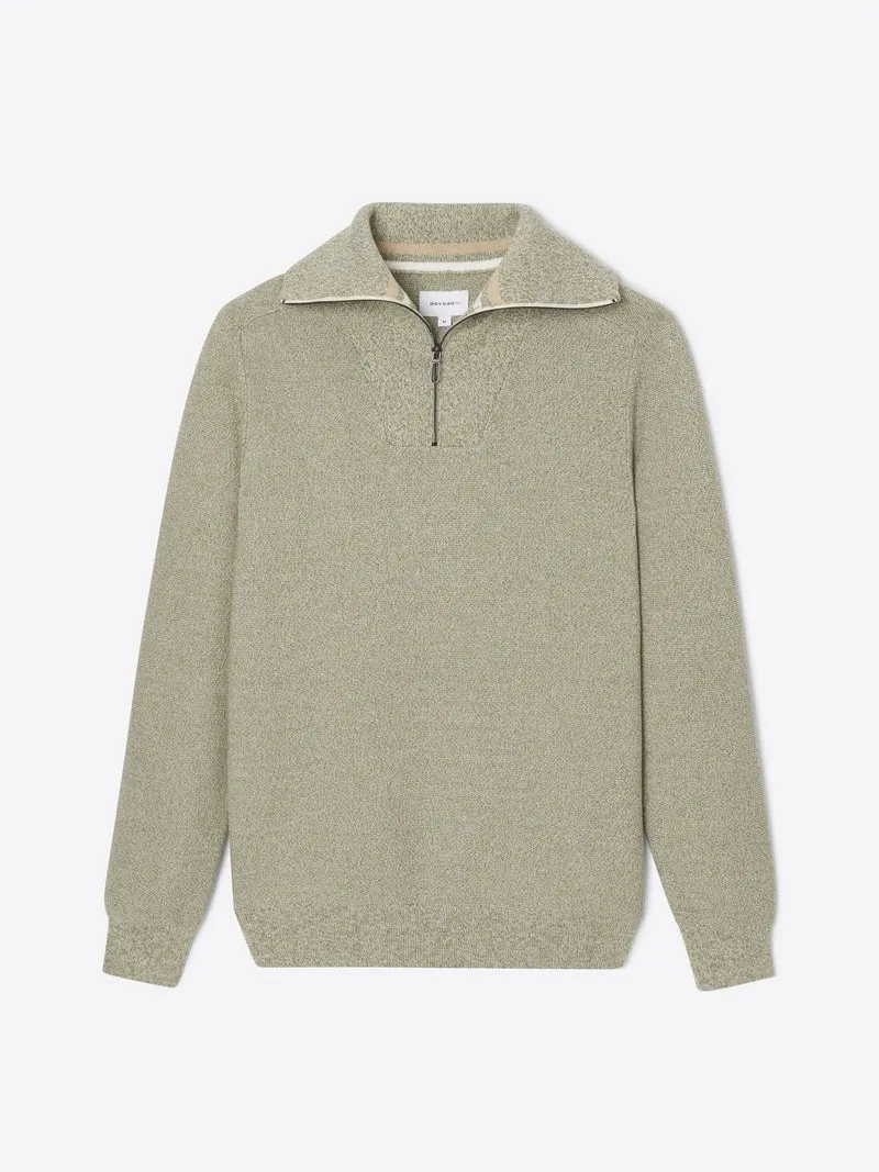 Pull col camionneur en coton bio