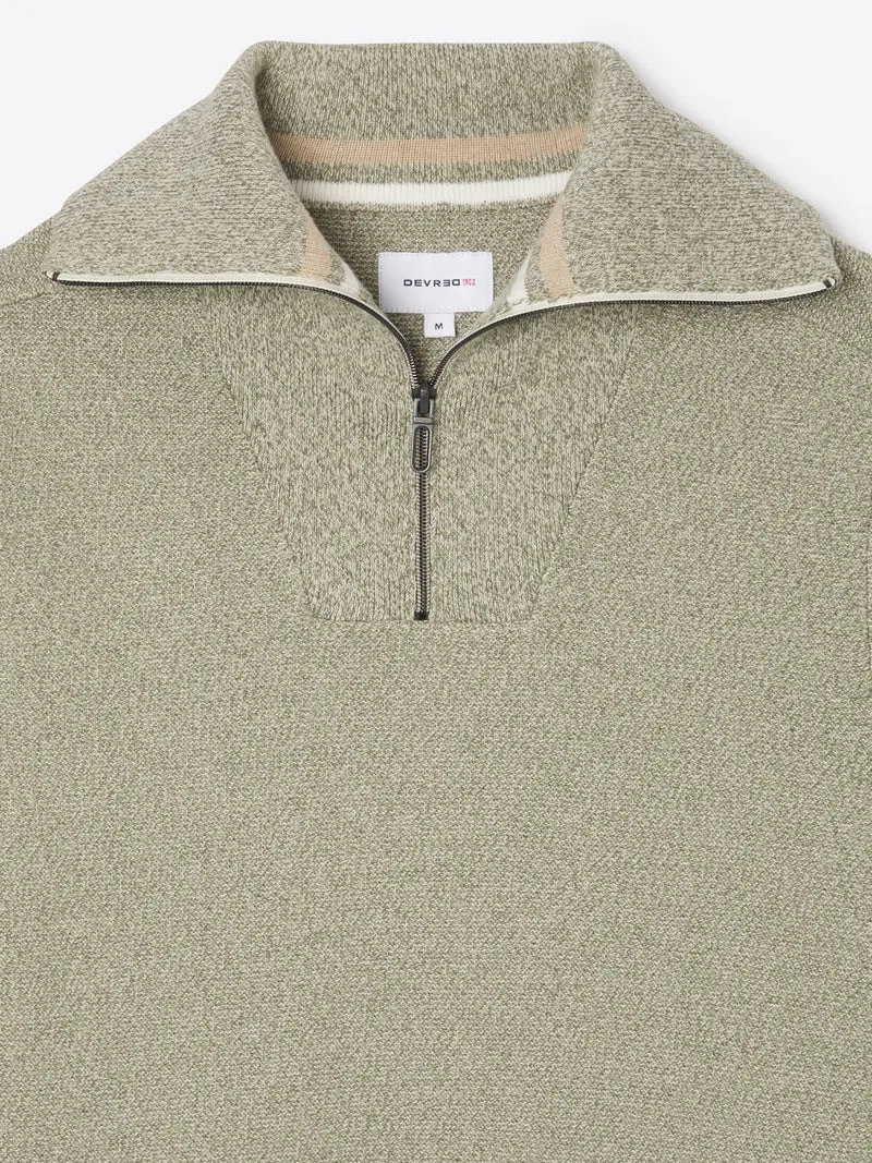 Pull col camionneur en coton bio