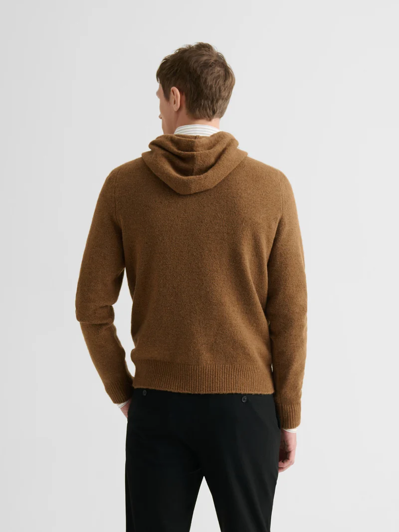 Pull à capuche en jersey