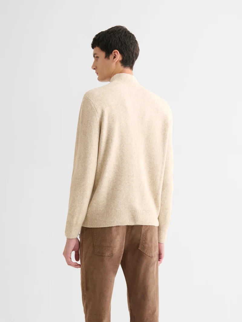 Pull col cheminée