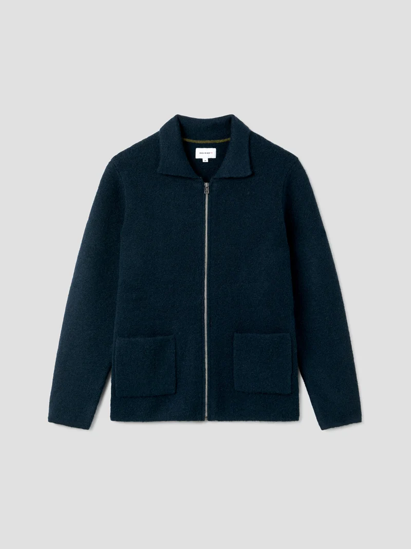 Cardigan col chemise