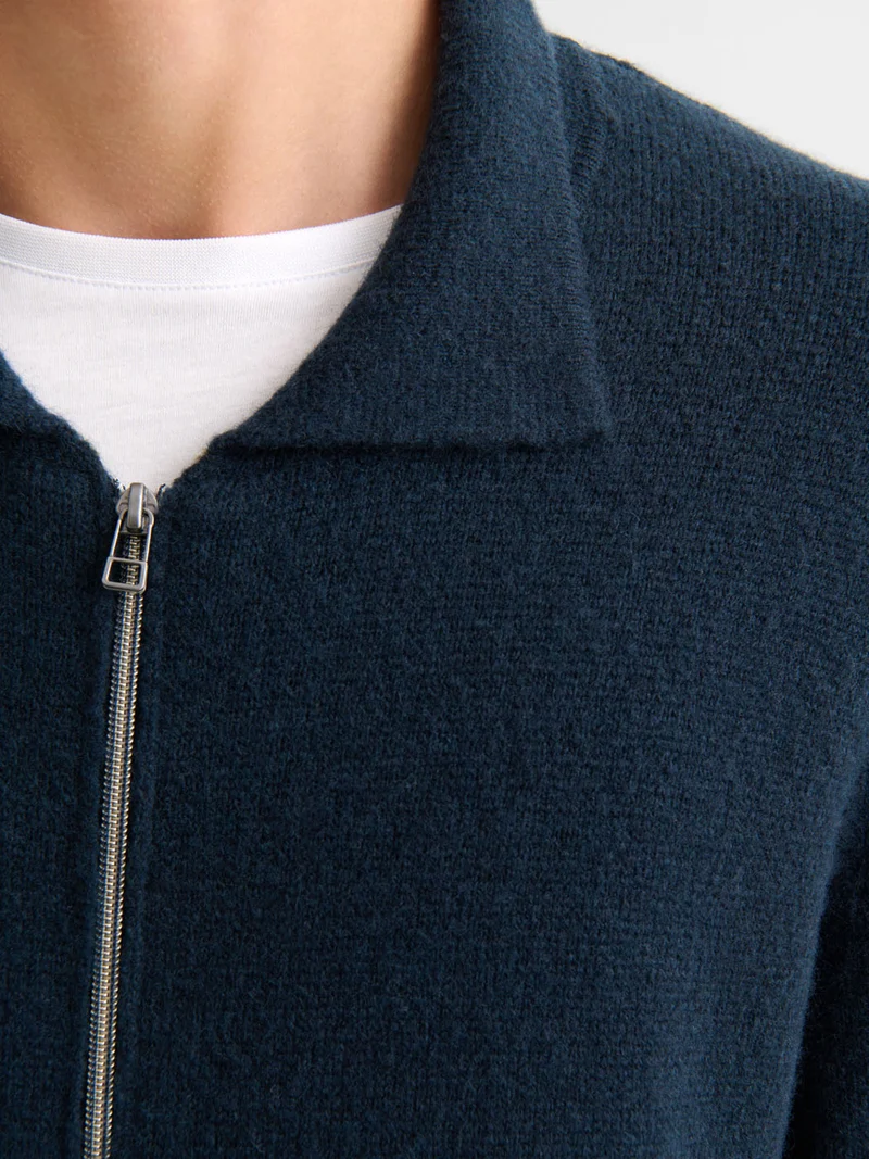Cardigan col chemise
