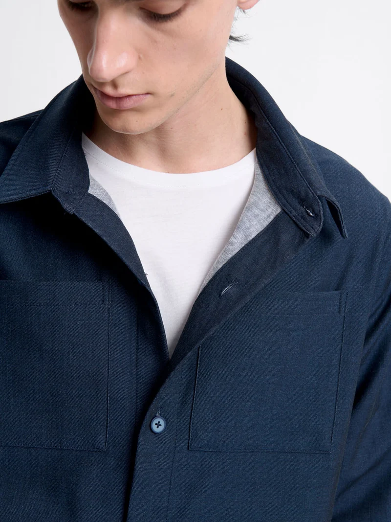 Surchemise regular en jersey