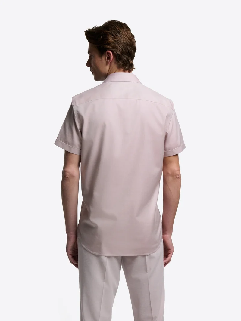 Chemise manches courtes double retors