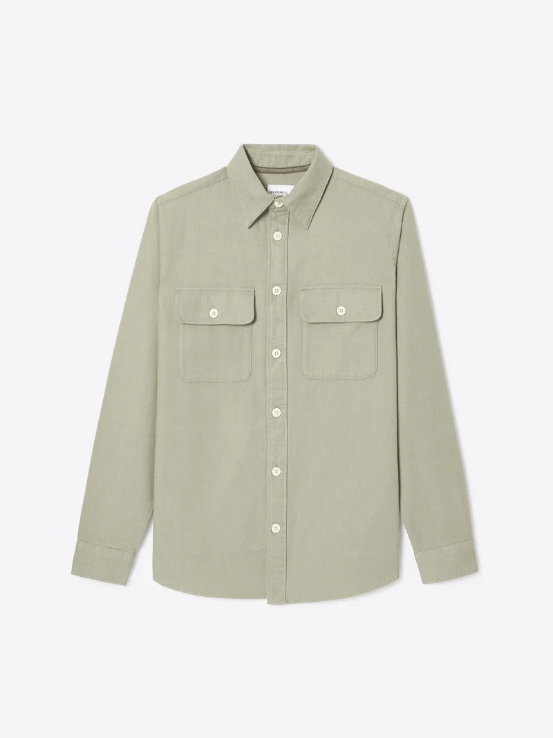Surchemise regular unie
