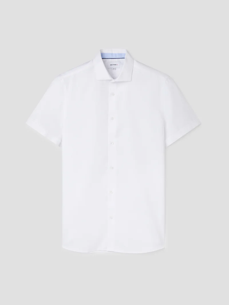 Chemise manches courtes sans repassage