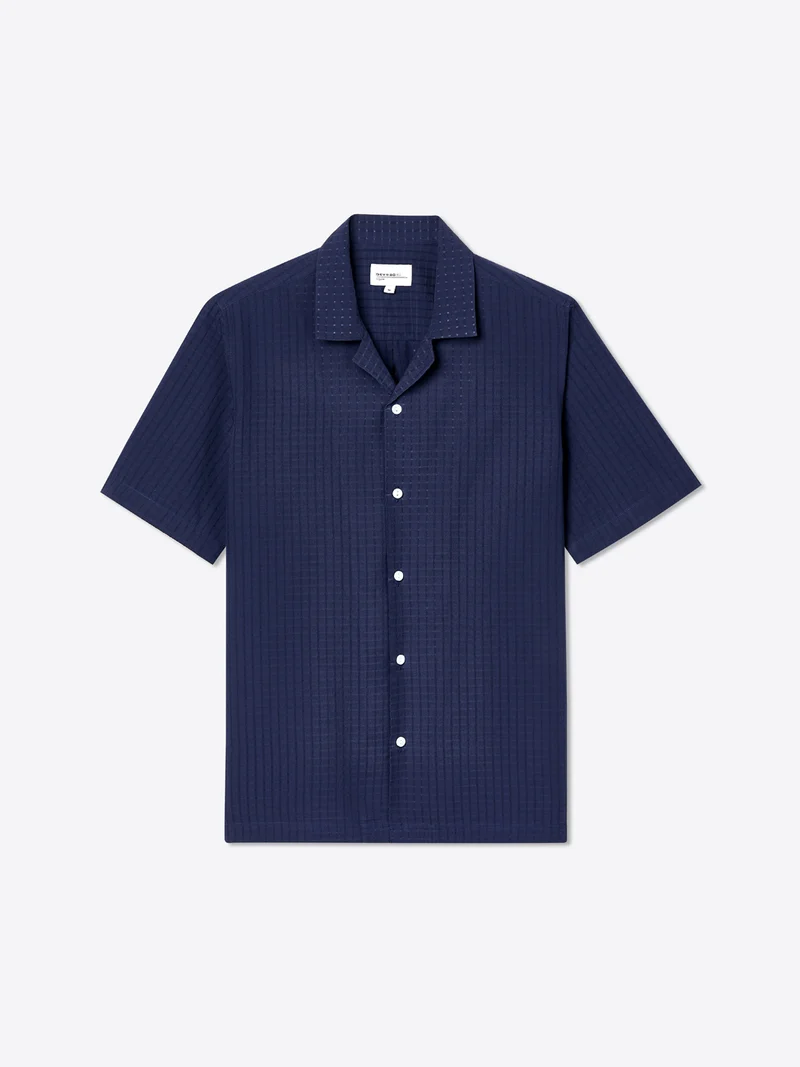 Chemise manches courtes regular à motif