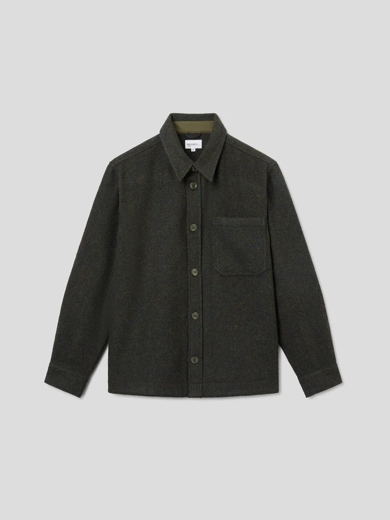 Surchemise regular chiné