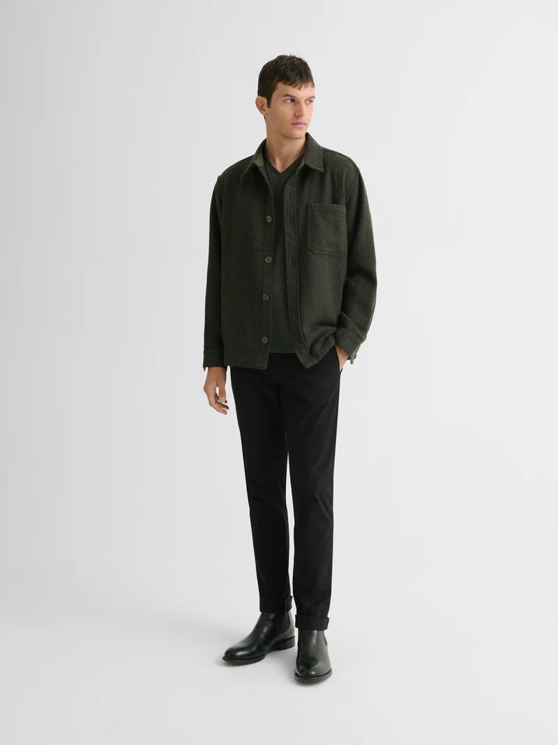 Surchemise regular chiné