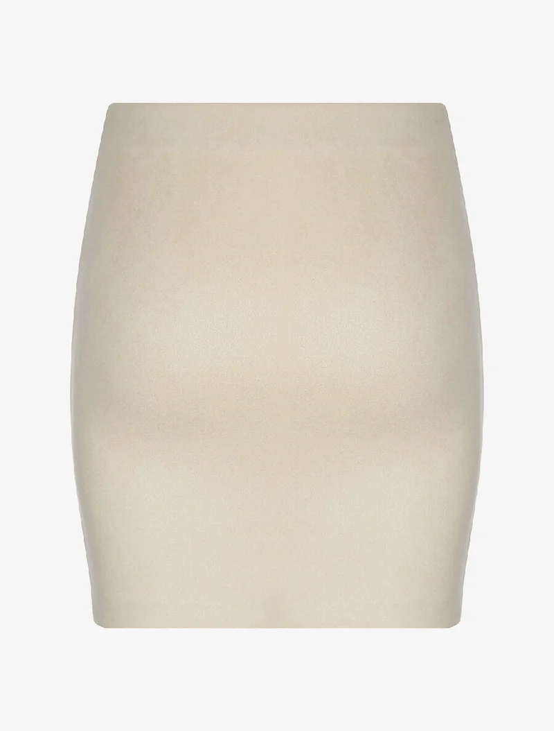 Jupe détails cloutés - Beige