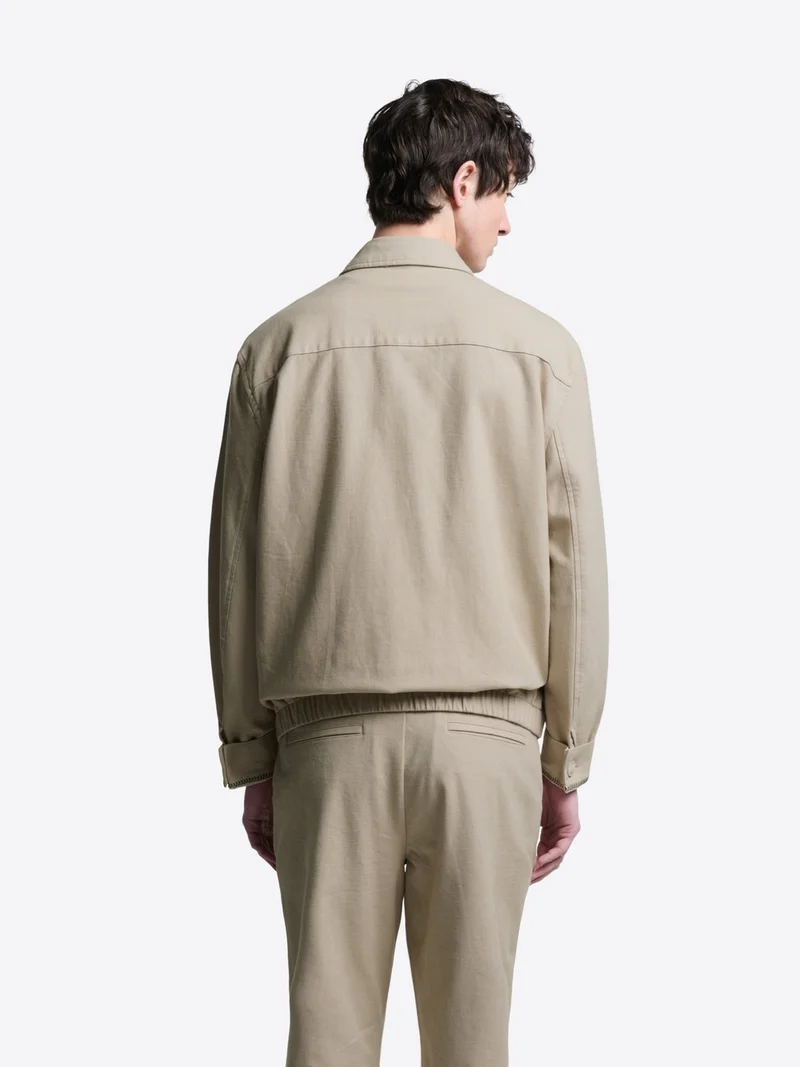 Surchemise regular unie