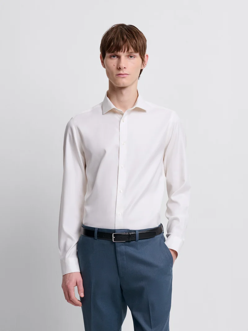 Chemise slim sans repassage
