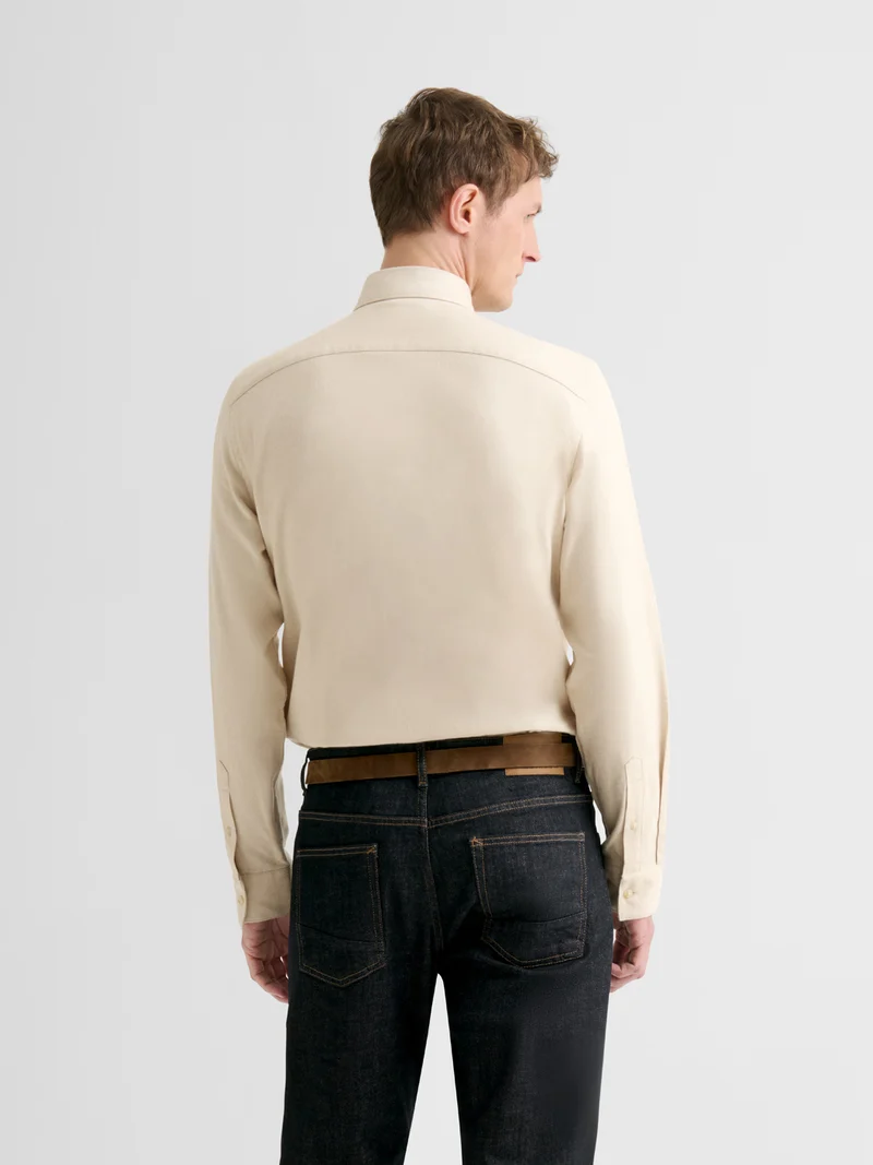 Chemise slim en coton