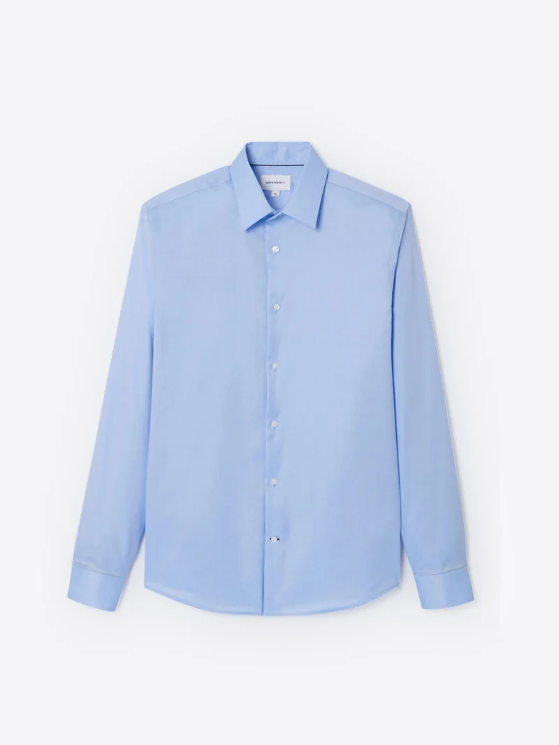 Chemise slim repassage facile