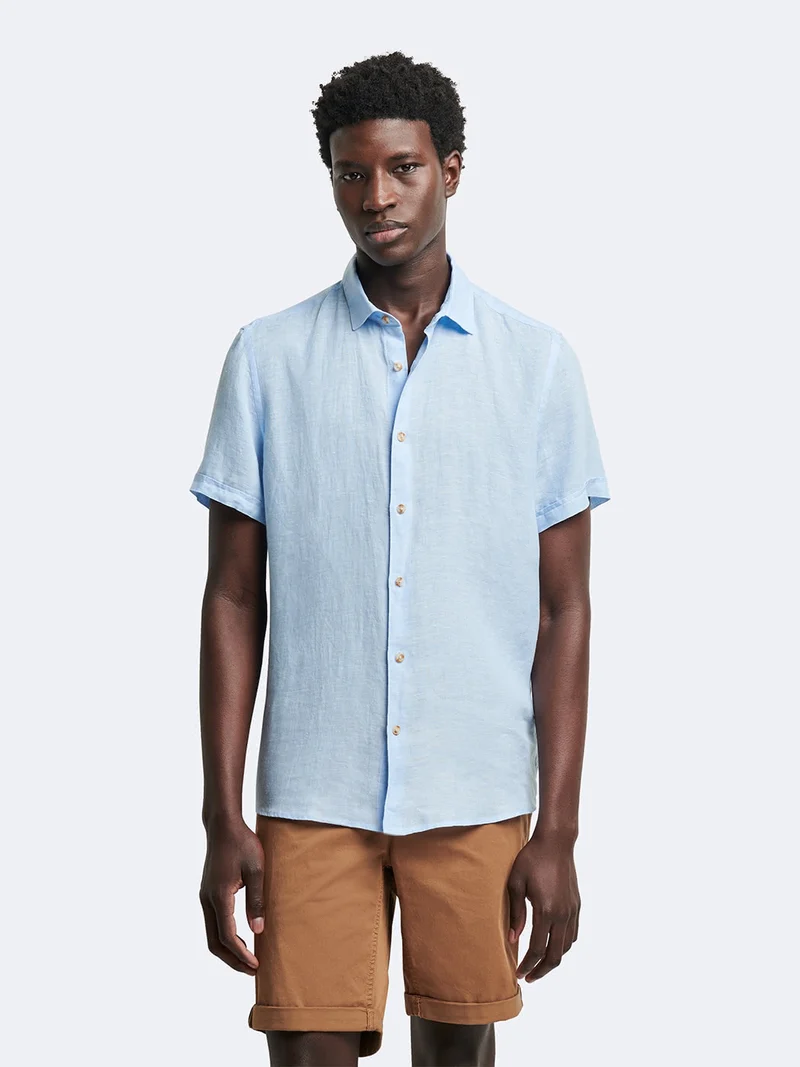 Chemise éco-responsable 100% lin