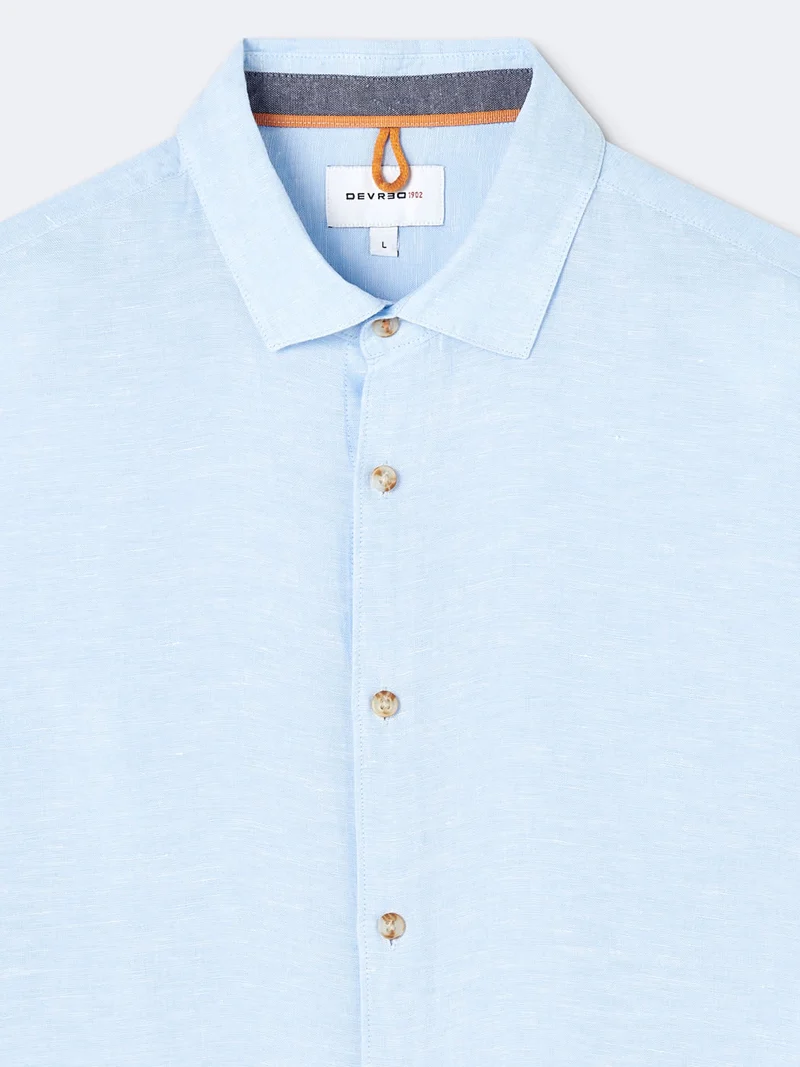 Chemise éco-responsable 100% lin