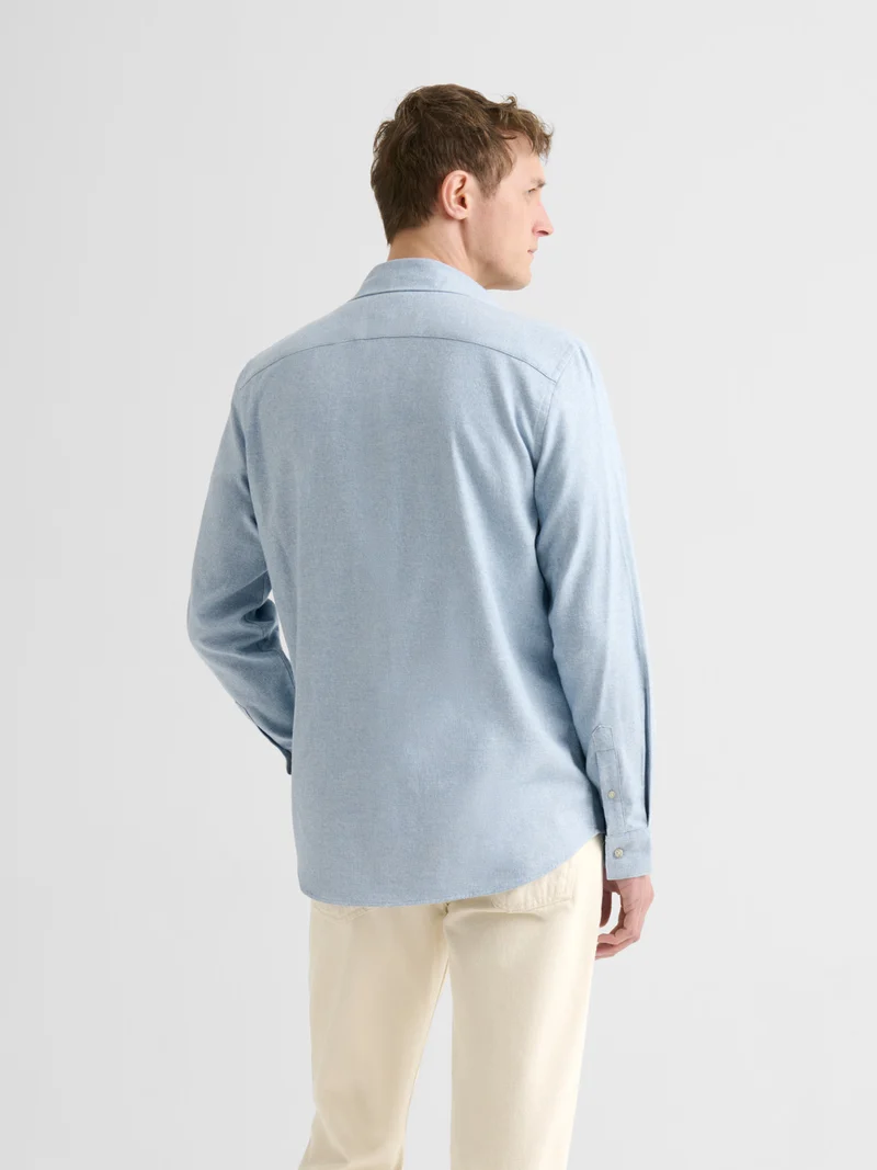 Chemise slim en coton