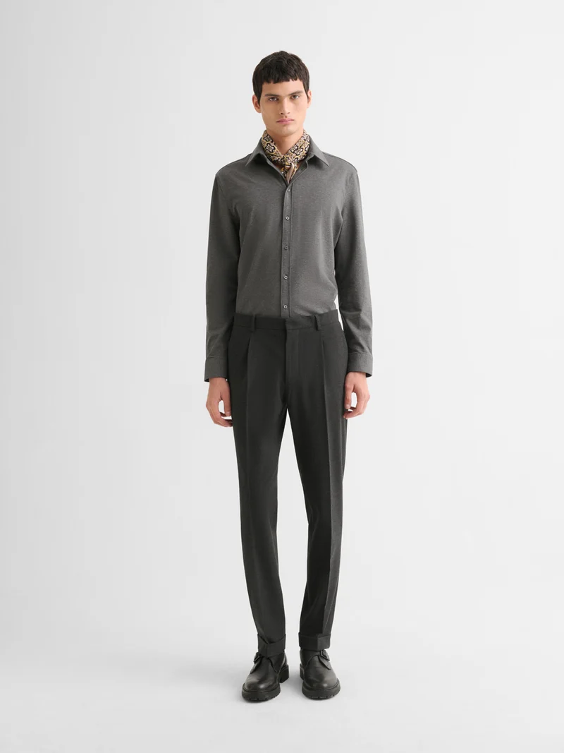Chemise extraslim stretch en jersey