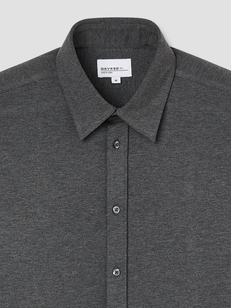 Chemise extraslim stretch en jersey