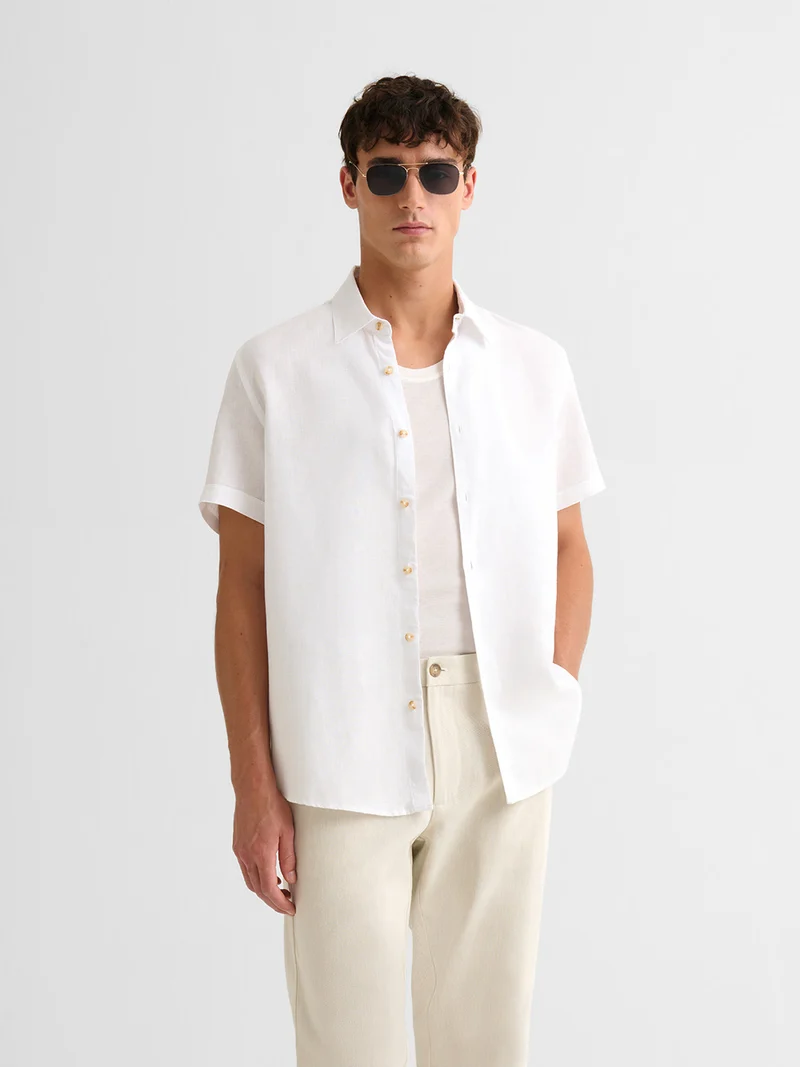 Chemise éco-responsable 100% lin