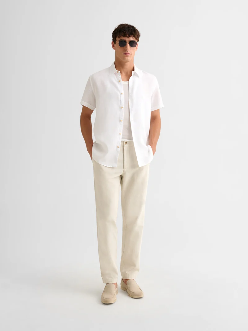 Chemise éco-responsable 100% lin